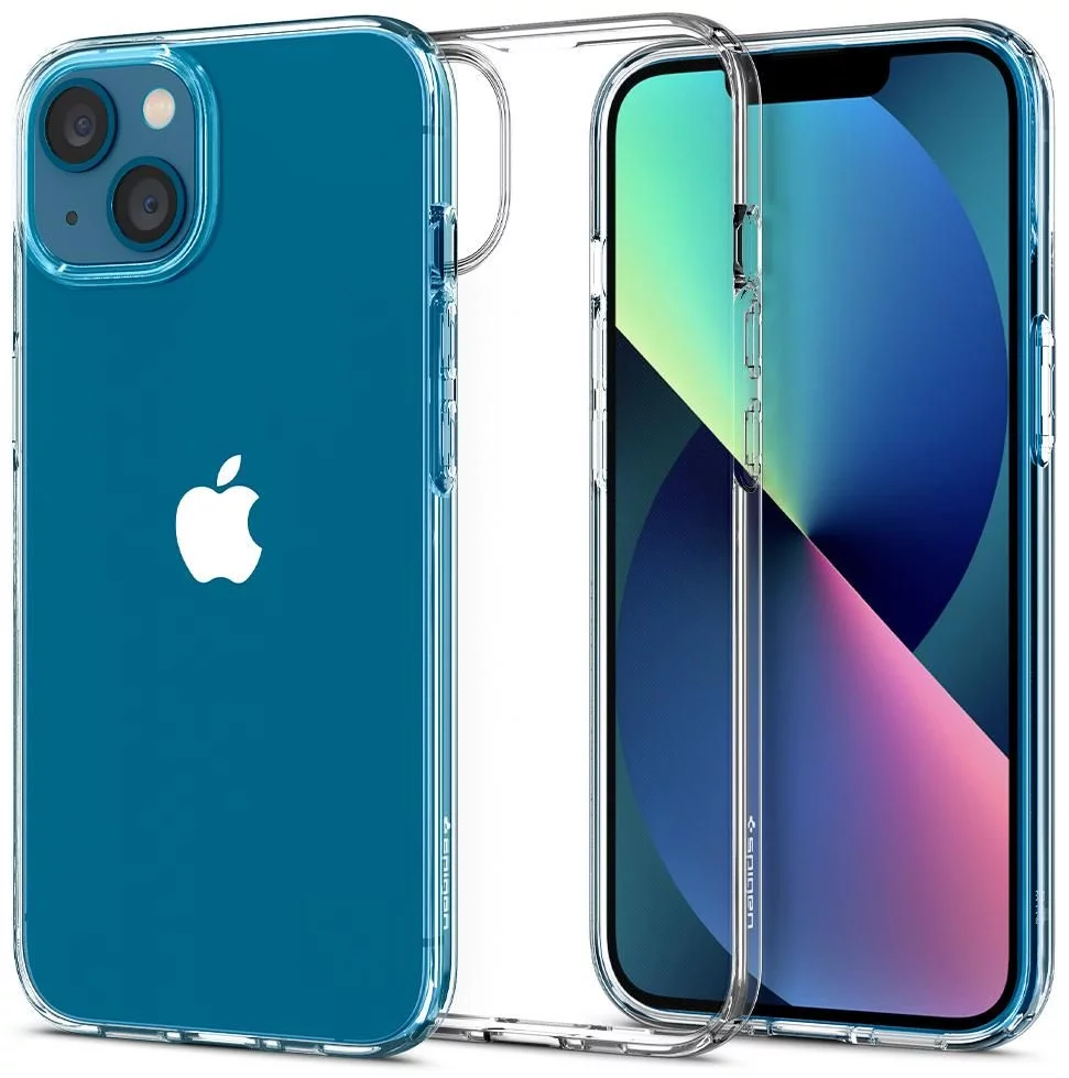 Maska Spigen Liquid Crystal, crystal clear - iPhone 13 (ACS03515)