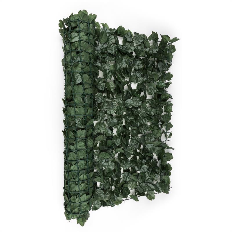 Blumfeldt Fency Dark Ivy, tamno zeleni, bršljan, ograda za zaštitu od pogleda, zaštita od vjetra, 300 x 100 cm