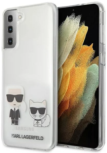 Maska Karl Lagerfeld KLHCS21MCKTR S21+ G996 hardcase Transparent Karl & Choupette (KLHCS21MCKTR)