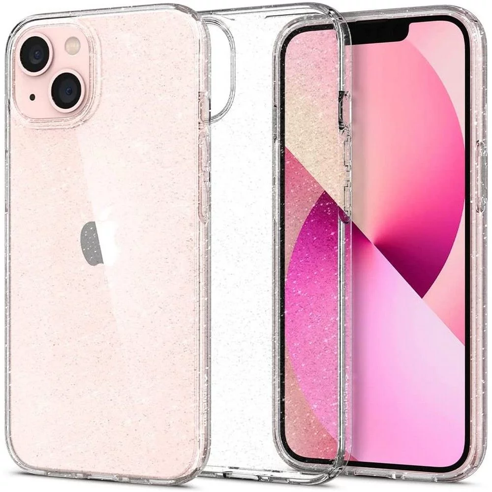 Maska Spigen Liquid Crystal Glitter, crystal - iPhone 13 (ACS03516)
