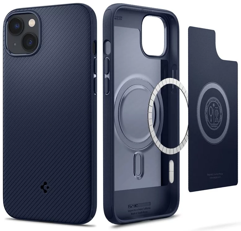 Maska SPIGEN MAG ARMOR IPHONE 14 PLUS NAVY BLUE (ACS04919)