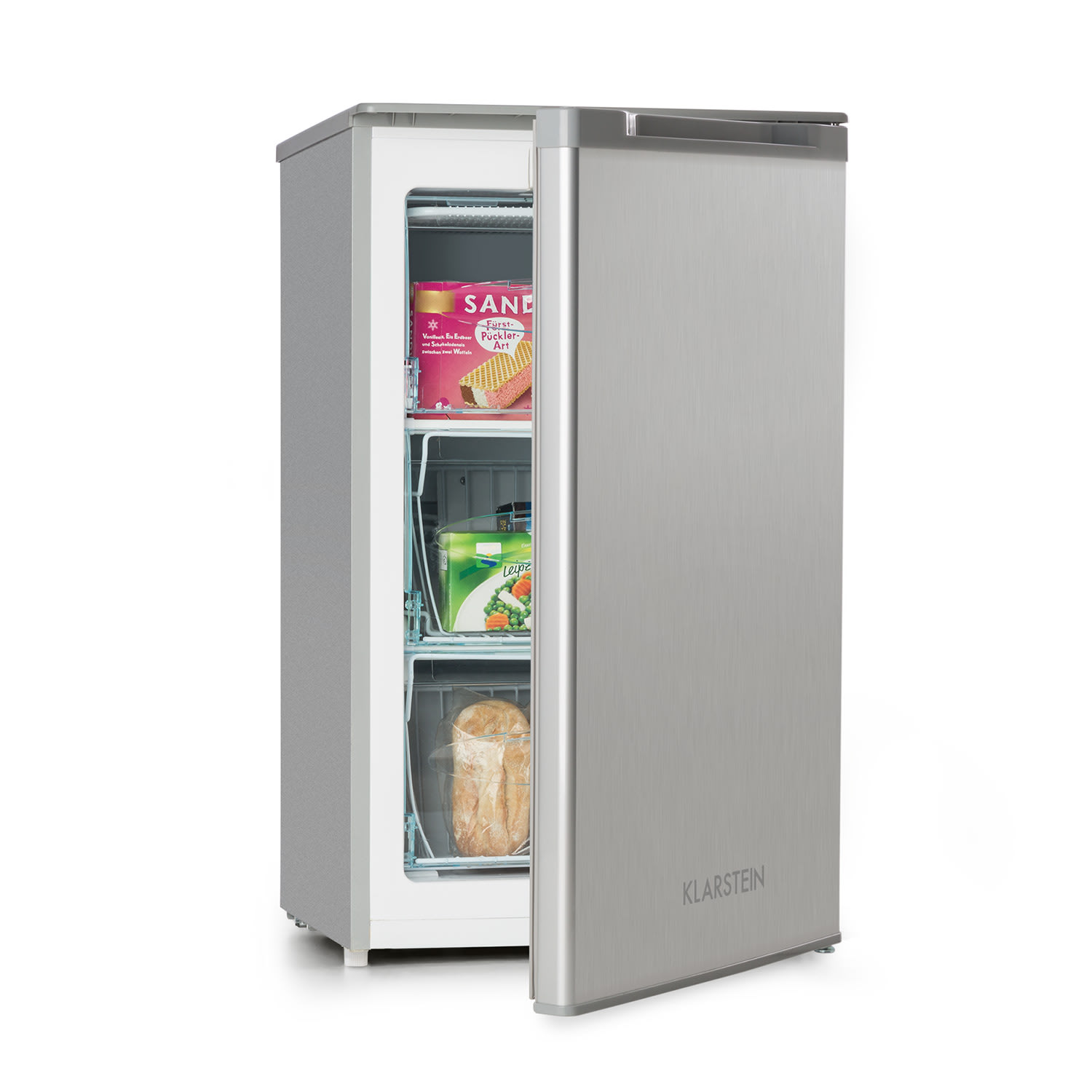 Klarstein Garfield XL, zamrzivač, 60 l, 80 W, 4 zvjezdice, radna buka: 41 dB