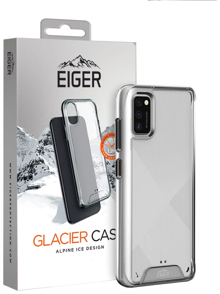 Maska Eiger Glacier Case for Samsung Galaxy A41 in Clear (EGCA00209)