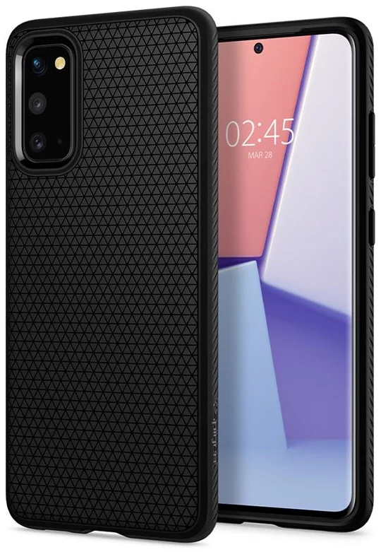 Maska SPIGEN LIQUID AIR GALAXY S20 MATTE BLACK (ACS00791)