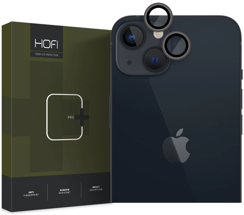 Zaštitno staklo CAMERA COVER HOFI CAMRING PRO + IPHONE 14/14 PLUS BLACK (9589046925931)