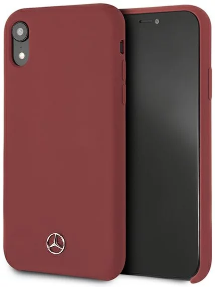 Maska Mercedes MEHCI61SILRE iPhone Xr red hardcase Silicone Line (MEHCI61SILRE)