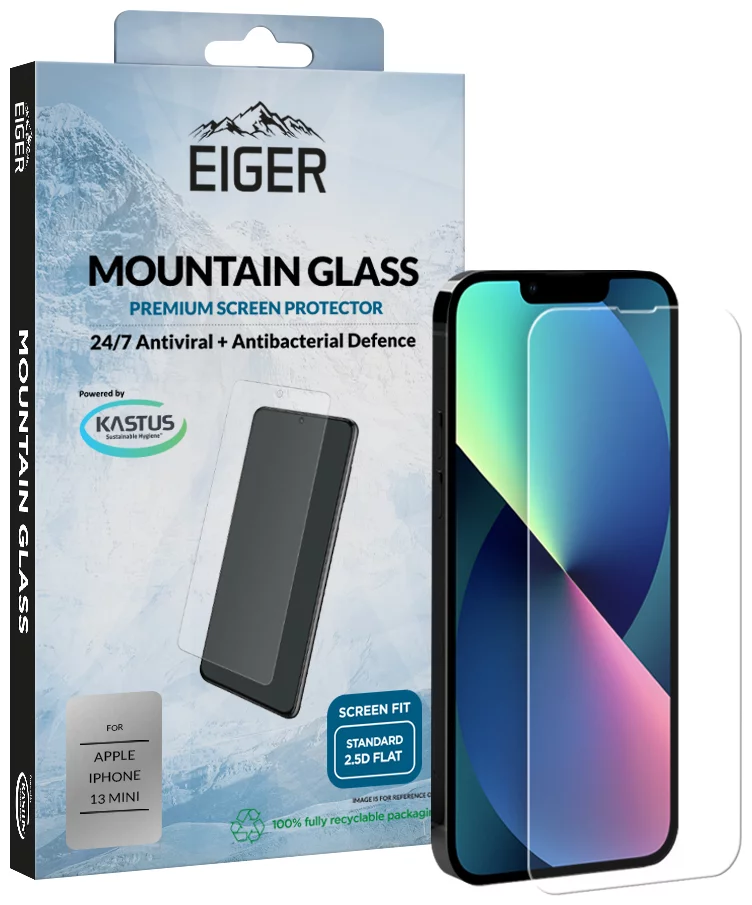 Zaštitno staklo Eiger Mountain Glass Screen Protector for Apple iPhone 13 Mini (EGSP00774)