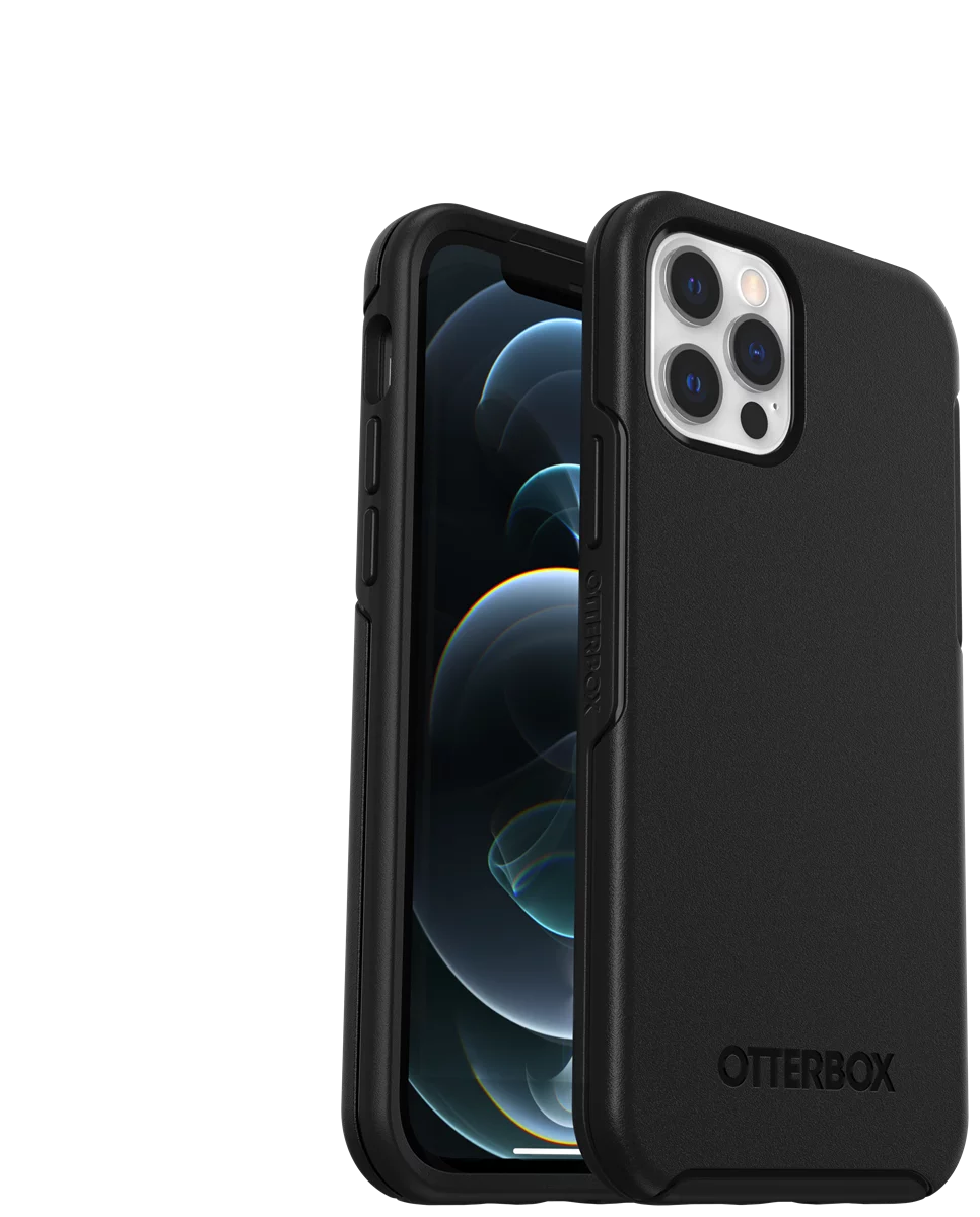 Maska Otterbox Symmetry Plus for iPhone 12 / 12 Pro black (77-80138)