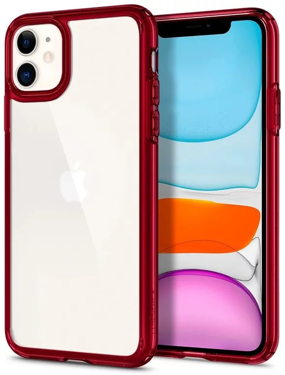 Maska Spigen Ultra Hybrid, red - iPhone 11 (ACS00405)