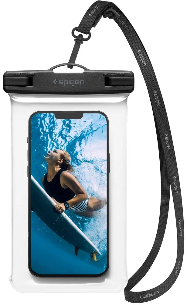 Maska SPIGEN A601 UNIVERSAL WATERPROOF CASE CRYSTAL CLEAR (AMP04526)
