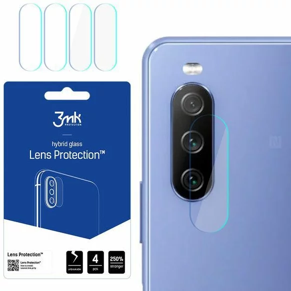 Zaštitno staklo 3MK Lens Protect Sony Xperia 10 III 5G Camera lens protection 4 pcs (5903108386937)