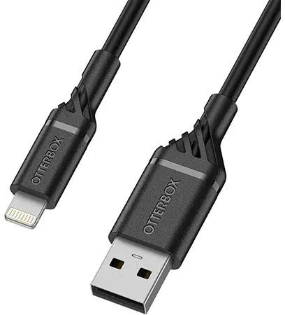 Kabel OtterBox 1m Lightning to USB-A Cable, Black (78-52525)