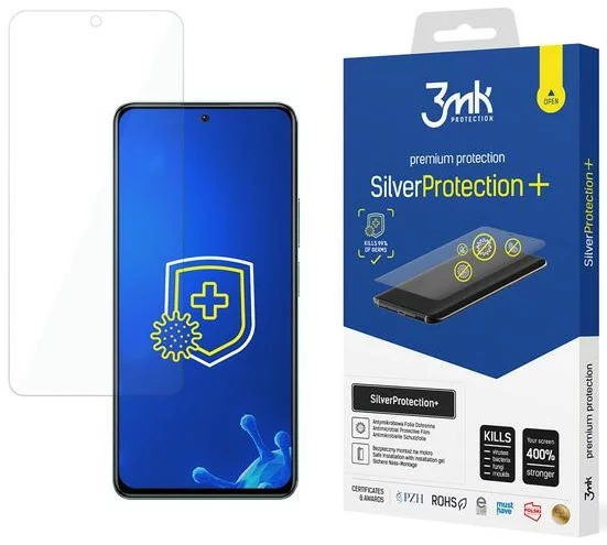 Zaštitna folija 3MK Silver Protect + Xiaomi POCO F4 5G Antimicrobial Wet Mount