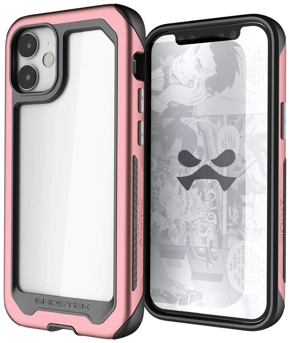 Maska GHOSTEK ATOMIC Slim Case Iphone 12 Mini, pink